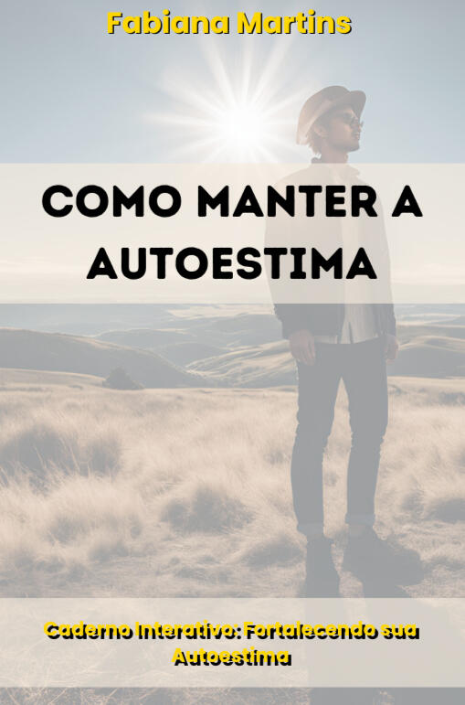 mulher segurando guia de auto estima